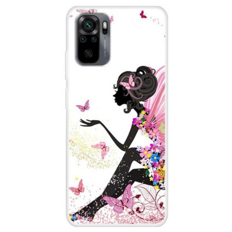 Kuori Xiaomi Redmi Note 10 / 10S Butterfly Lady