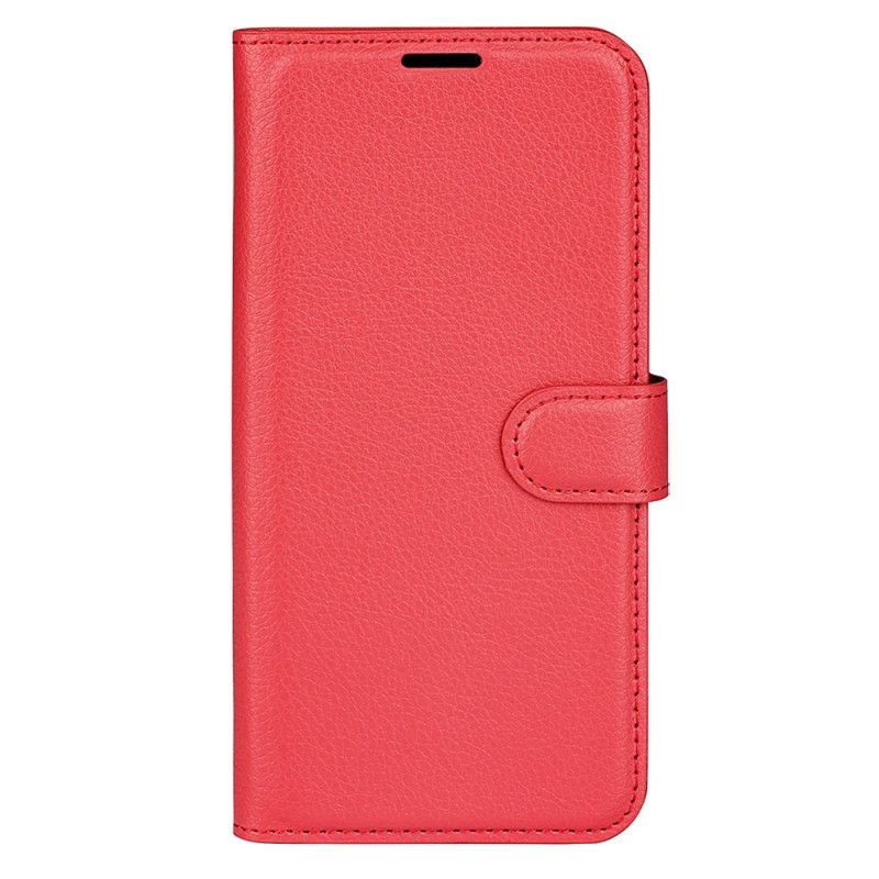 Kotelot Oppo Reno 12 Pro 5g Classic Litchi Faux Leather Suojakuori