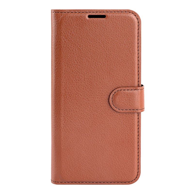 Kotelot Oppo Reno 12 Pro 5g Classic Litchi Faux Leather Suojakuori