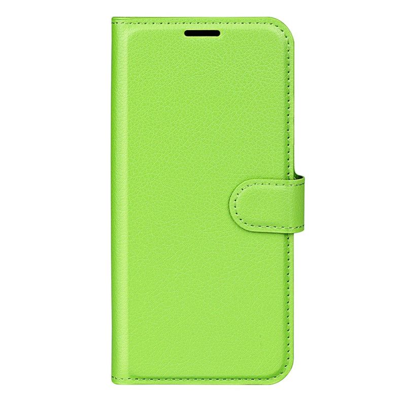 Kotelot Oppo Reno 12 Pro 5g Classic Litchi Faux Leather Suojakuori