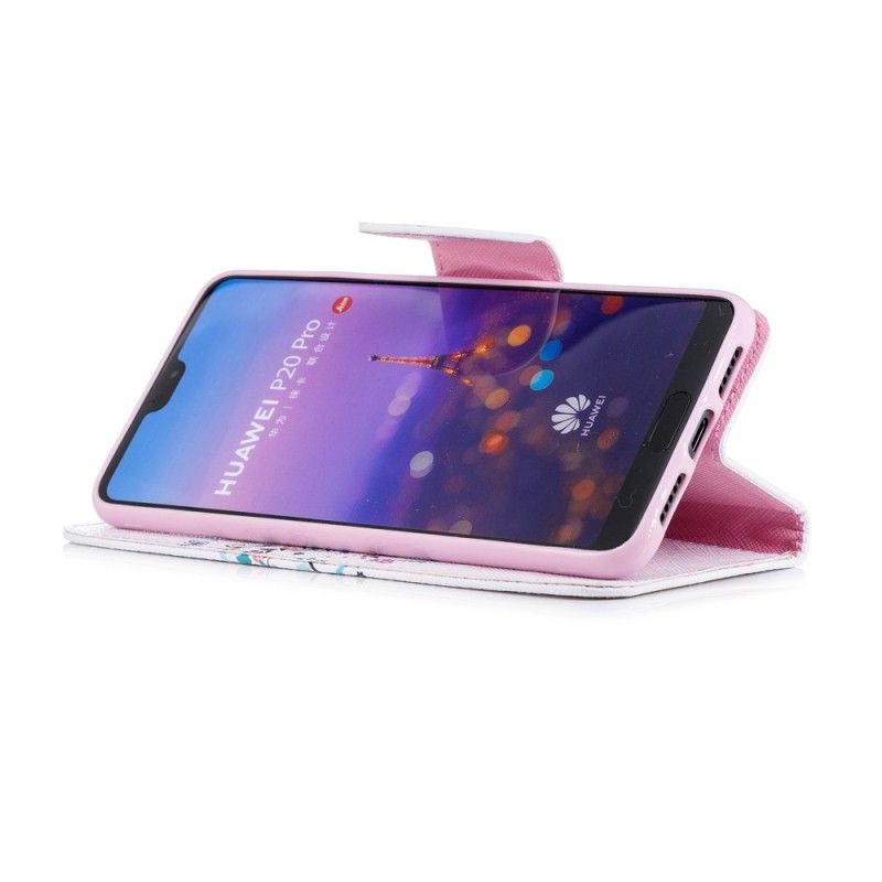 Kotelot Huawei P20 Pro Kukallinen Puu Suojakuori