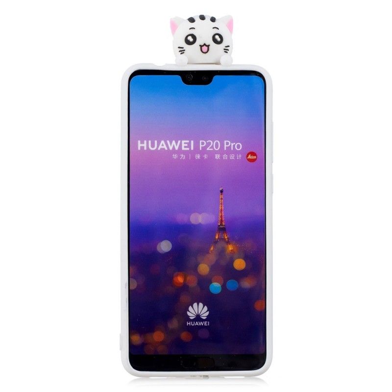 Kuori Huawei P20 Pro 3D Kissan Hauskaa Suojakuori