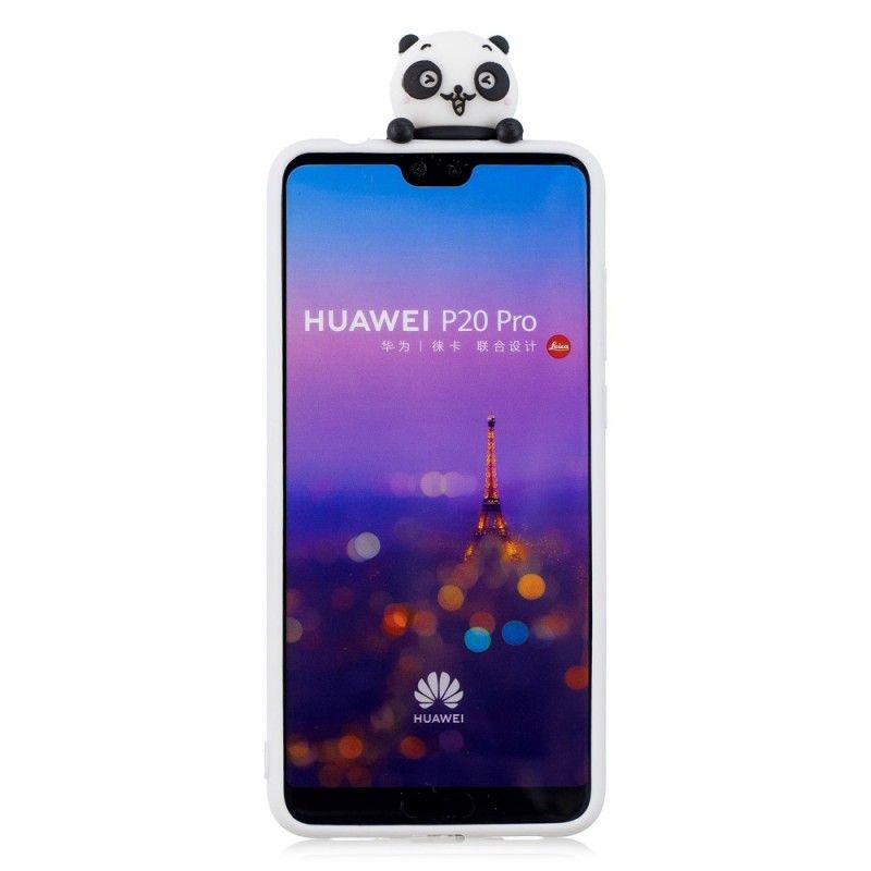 Kuori Huawei P20 Pro Kolmiulotteinen Ainutlaatuinen Panda