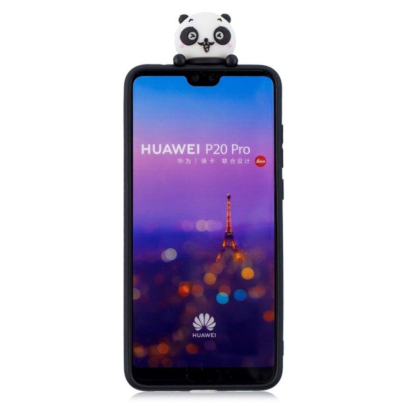 Kuori Huawei P20 Pro Kolmiulotteinen Pandaperhe