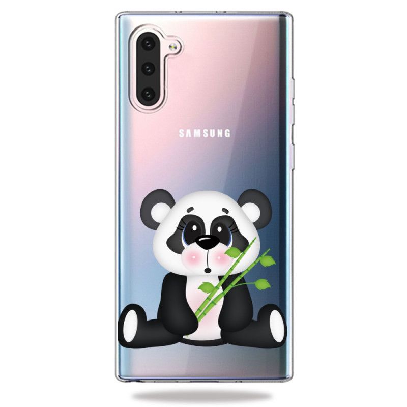 Case Kuoret Samsung Galaxy Note 10 Puhelinkuoret Läpinäkyvä Surullinen Panda