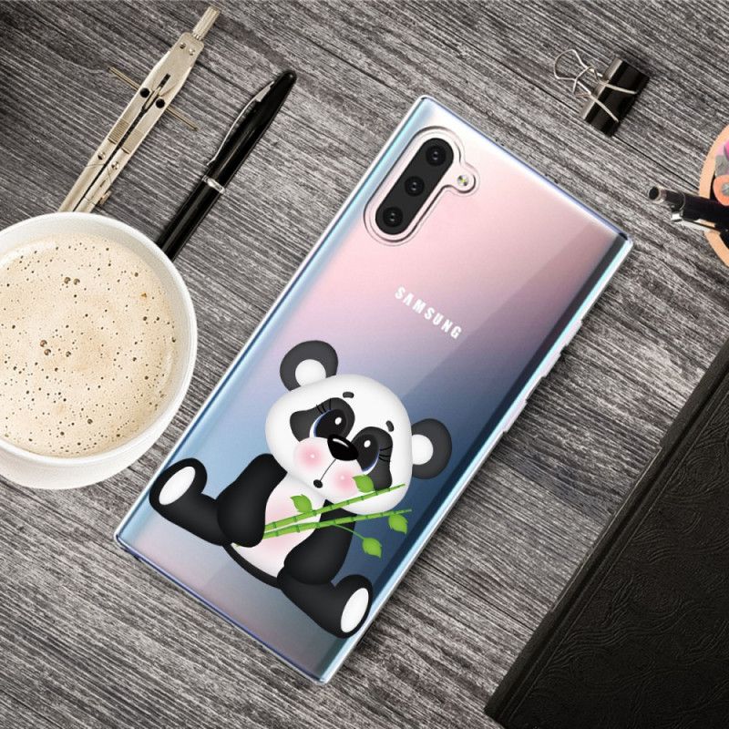 Case Kuoret Samsung Galaxy Note 10 Puhelinkuoret Läpinäkyvä Surullinen Panda