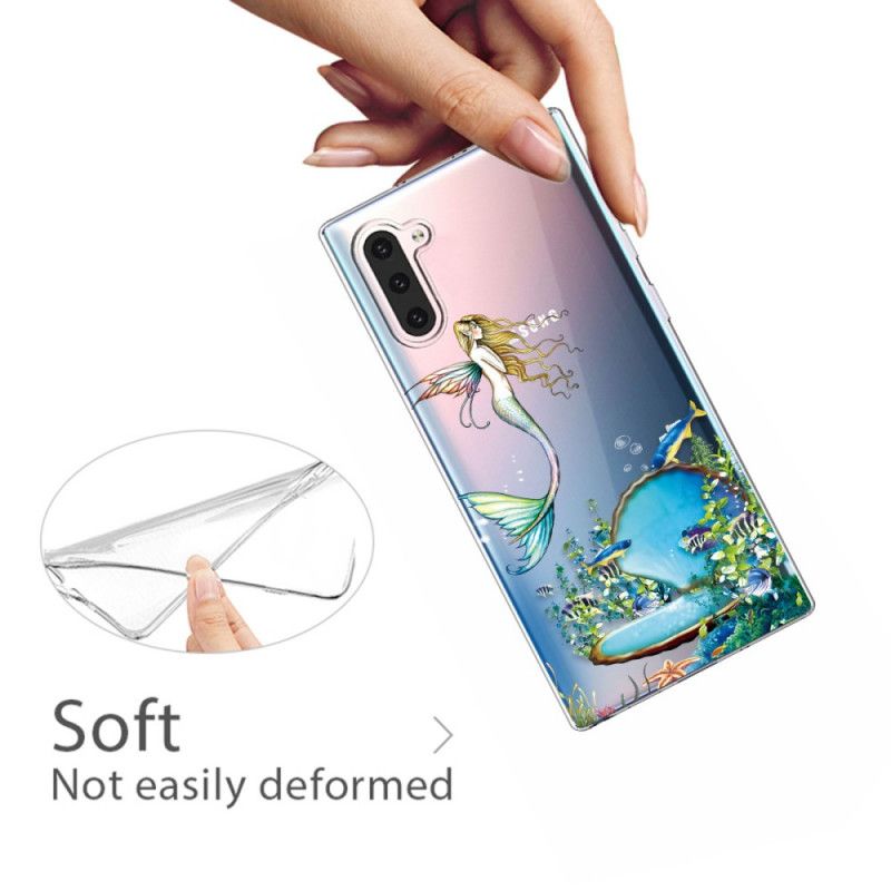 Case Kuoret Samsung Galaxy Note 10 Puhelinkuoret Sininen Sireeni