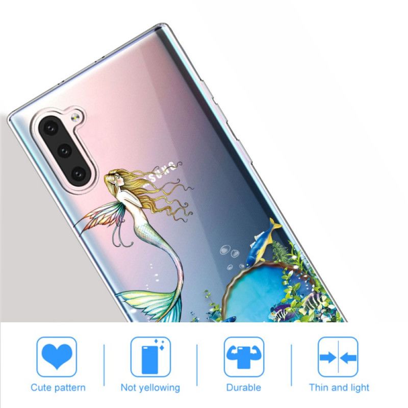 Case Kuoret Samsung Galaxy Note 10 Puhelinkuoret Sininen Sireeni