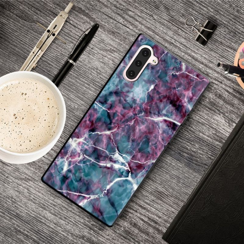 Case Kuoret Samsung Galaxy Note 10 Puhelinkuoret Violetti Marmori