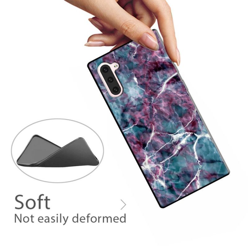 Case Kuoret Samsung Galaxy Note 10 Puhelinkuoret Violetti Marmori