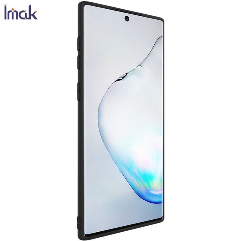 Case Kuoret Samsung Galaxy Note 10 Tummansininen Musta Puhelinkuoret Uc-1 -Sarjan Silikonimatto Imak