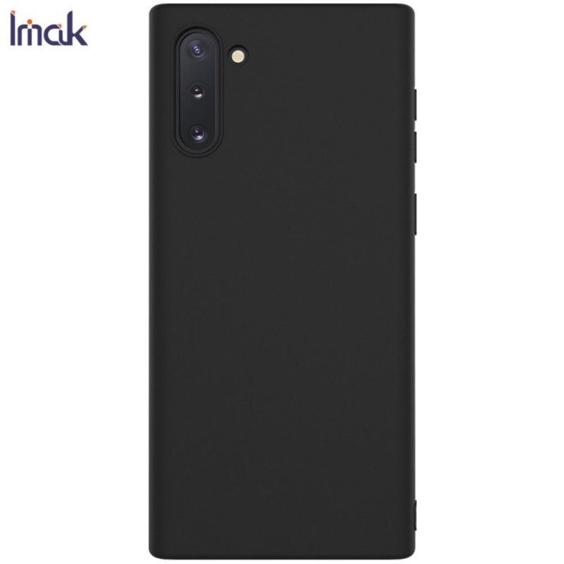 Case Kuoret Samsung Galaxy Note 10 Tummansininen Musta Puhelinkuoret Uc-1 -Sarjan Silikonimatto Imak