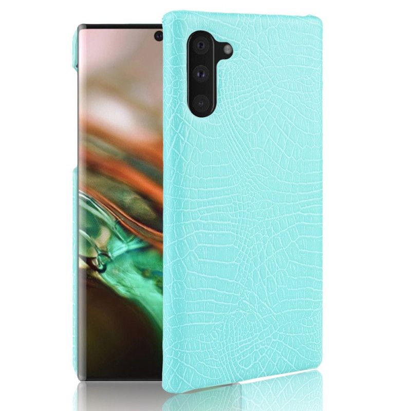 Case Kuoret Samsung Galaxy Note 10 Valkoinen Musta Puhelinkuoret Krokotiilin Ihovaikutus