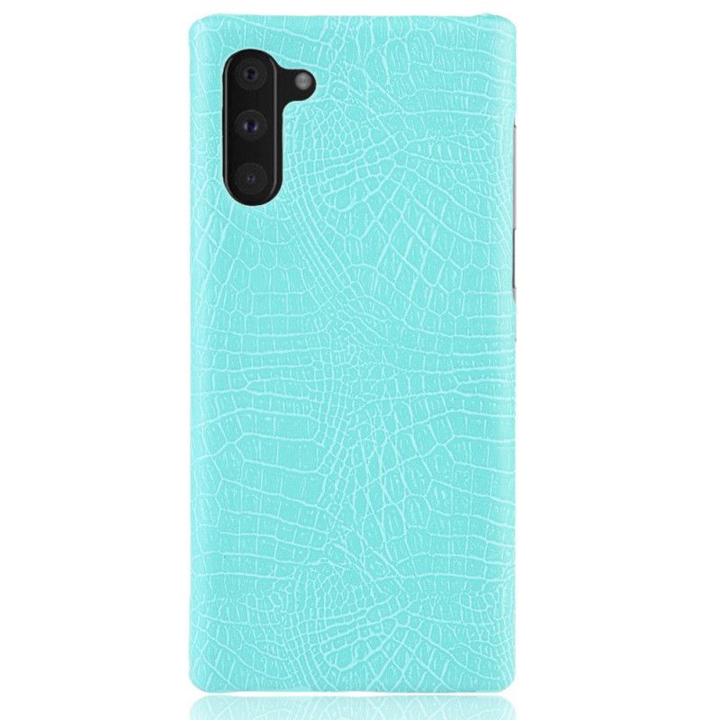 Case Kuoret Samsung Galaxy Note 10 Valkoinen Musta Puhelinkuoret Krokotiilin Ihovaikutus