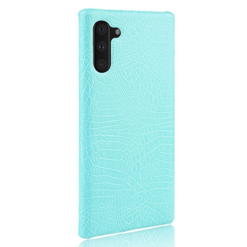 Case Kuoret Samsung Galaxy Note 10 Valkoinen Musta Puhelinkuoret Krokotiilin Ihovaikutus