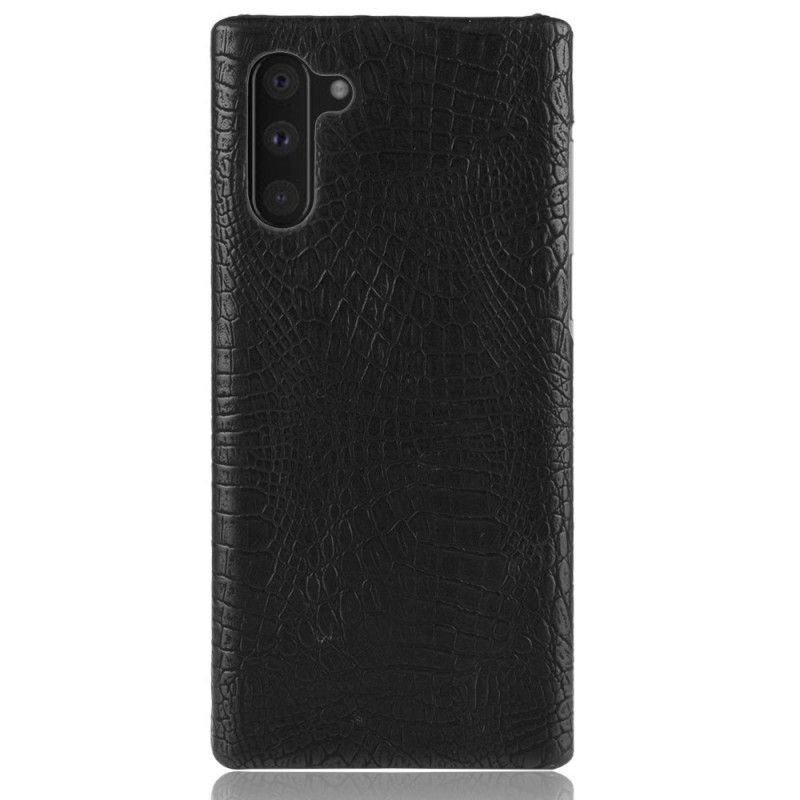 Case Kuoret Samsung Galaxy Note 10 Valkoinen Musta Puhelinkuoret Krokotiilin Ihovaikutus