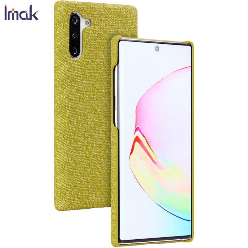 Flip Kotelot Samsung Galaxy Note 10 Keltainen Punainen Imak Irrotettava Kuori