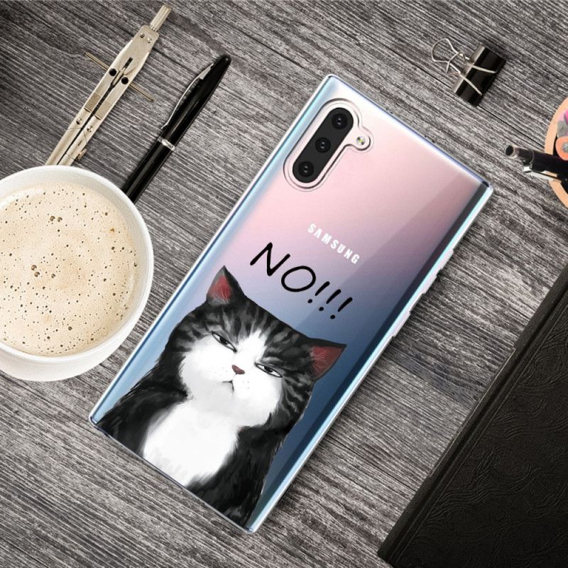 Kuori Samsung Galaxy Note 10 Kissa. Joka Sanoo Ei