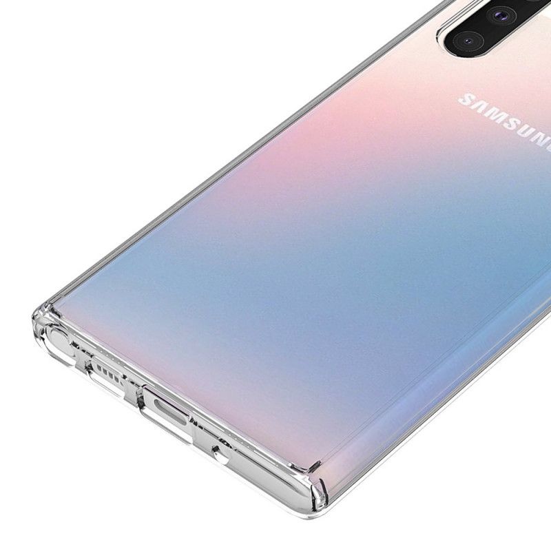 Kuori Samsung Galaxy Note 10 Läpinäkyvä Ja Akryyli Suojakuori