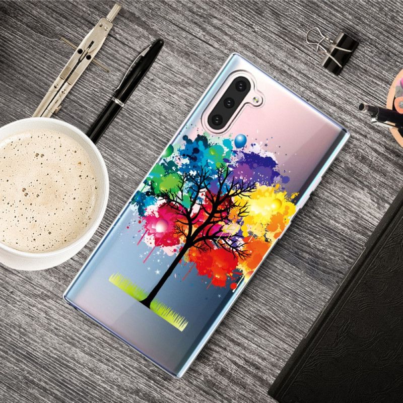 Kuori Samsung Galaxy Note 10 Läpinäkyvä Vesiväripuu