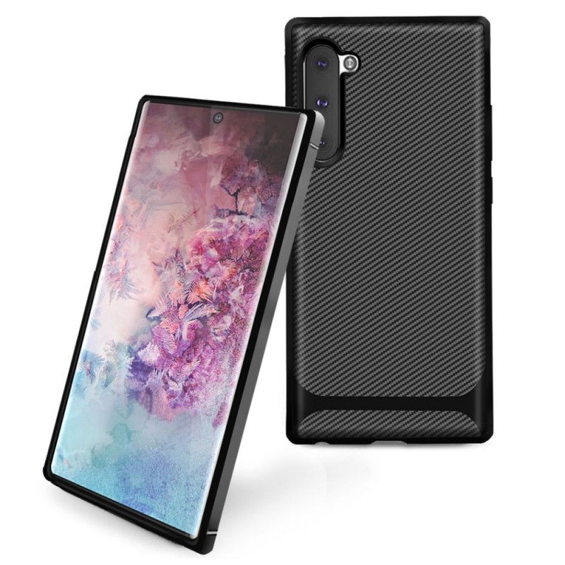 Kuori Samsung Galaxy Note 10 Punainen Musta Moderni Liukastumisenesto