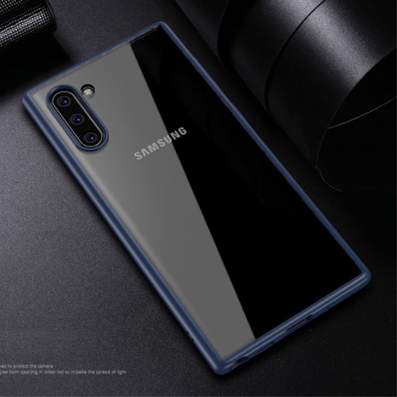 Kuori Samsung Galaxy Note 10 Tummansininen Musta Ipaky Hybridisarja