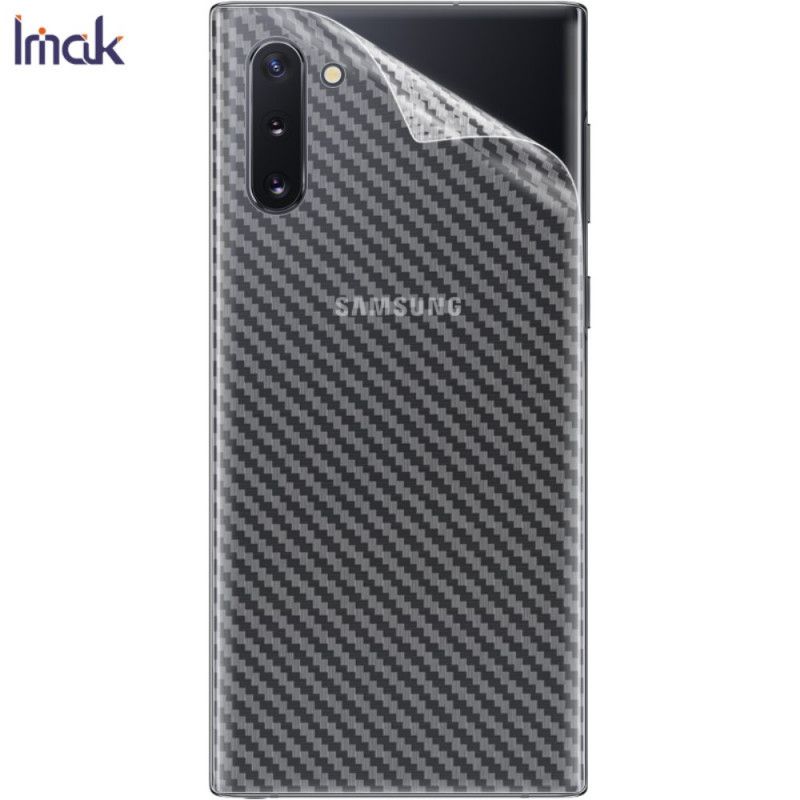 Takasuojakalvo Samsung Galaxy Note 10 Carbon Imak