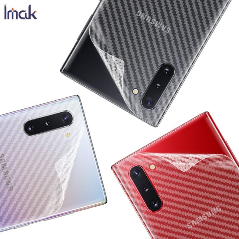 Takasuojakalvo Samsung Galaxy Note 10 Carbon Imak