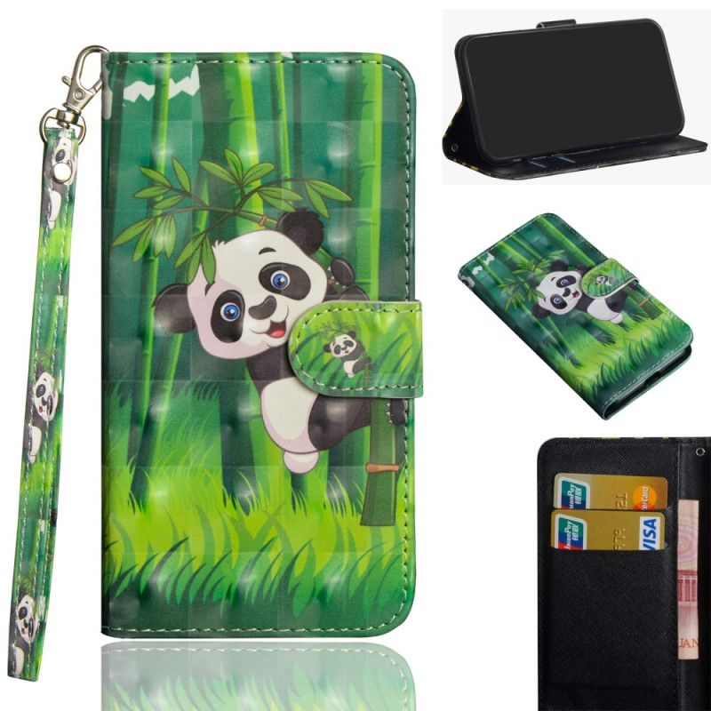 Kotelot Samsung Galaxy M31 Panda Ja Bambu