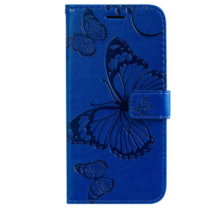 Flip Kotelot Motorola Edge 20 Giant Strap Butterflies