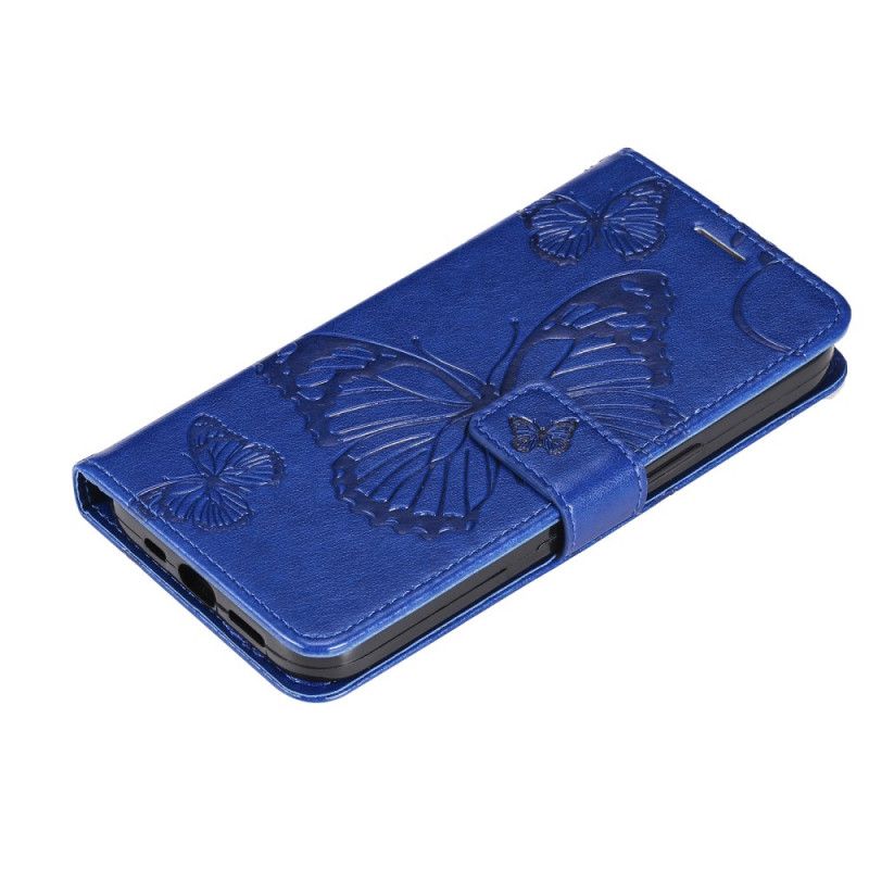 Flip Kotelot Motorola Edge 20 Giant Strap Butterflies