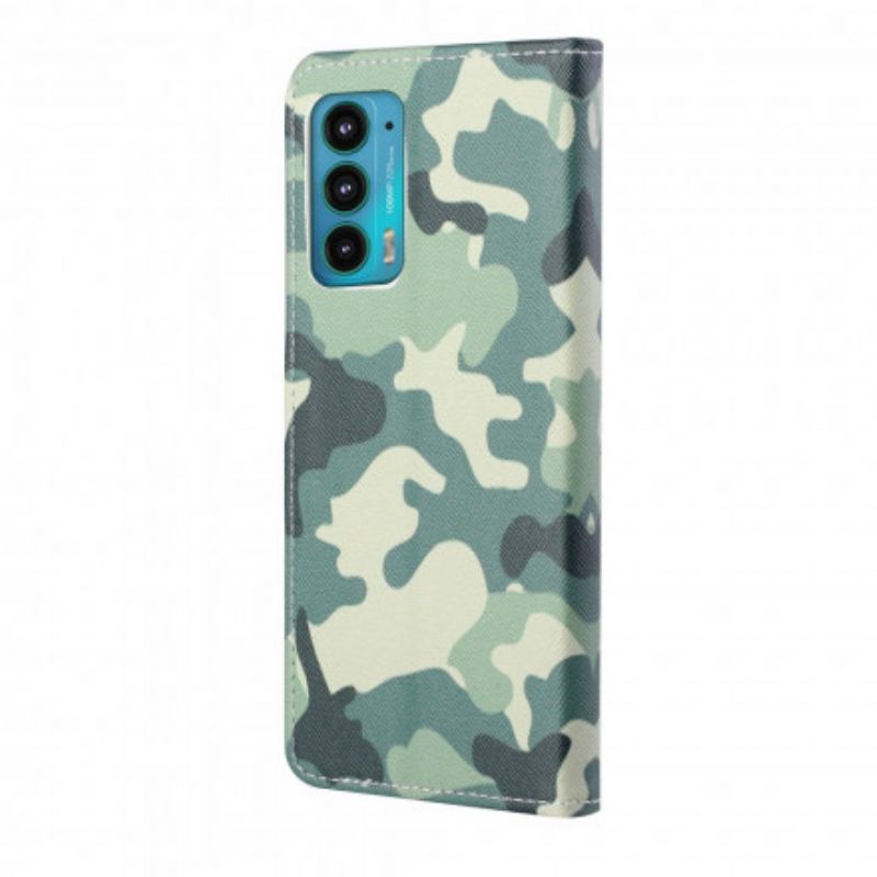 Kotelot Motorola Edge 20 Puhelinkuoret Military Camouflage