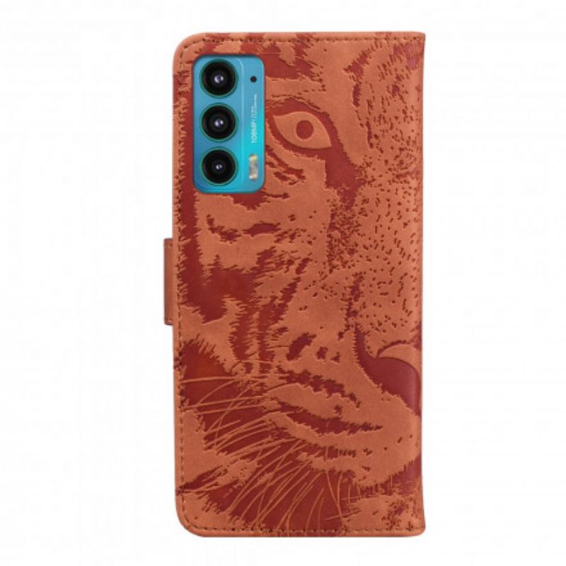 Kotelot Motorola Edge 20 Puhelinkuoret Tiger Face Print