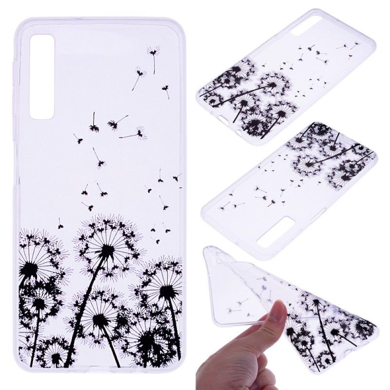 Case Kuoret Samsung Galaxy A7 Puhelinkuoret Mustat Voikukat