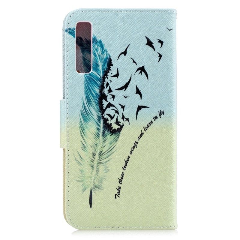 Flip Case Samsung Galaxy A7 Opi Lentämään