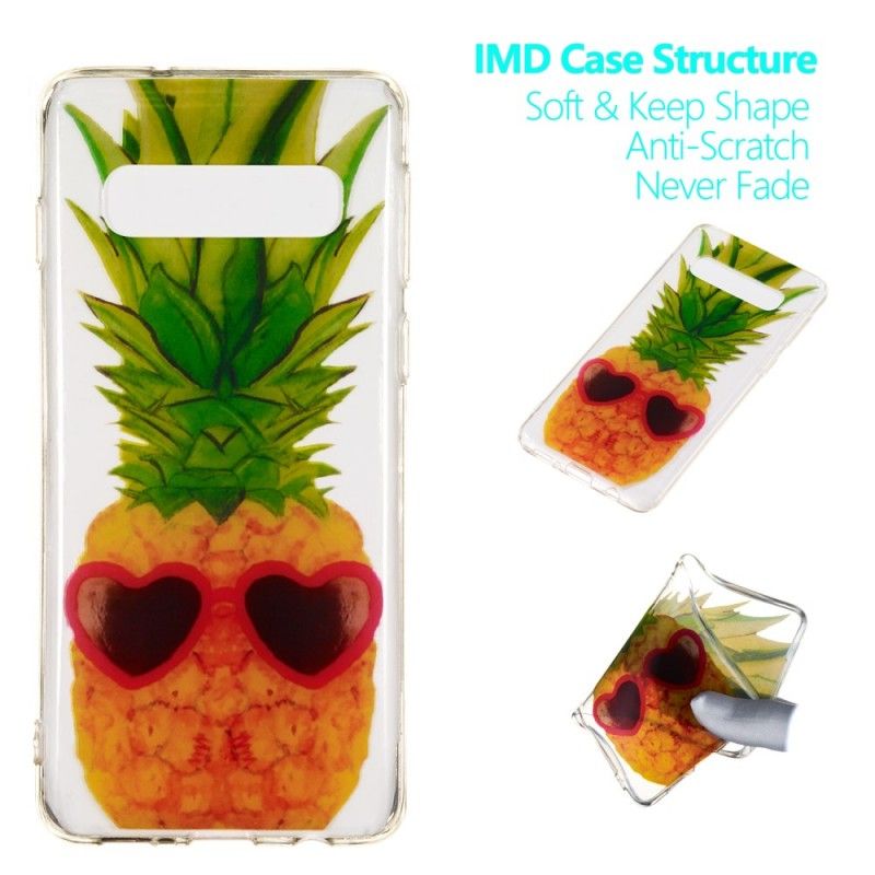 Case Kuoret Samsung Galaxy S10 Puhelinkuoret Ananas Incognito