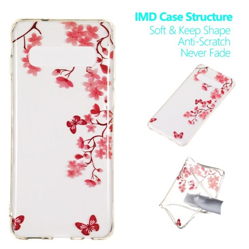 Case Kuoret Samsung Galaxy S10 Puhelinkuoret Kukkiva Puu