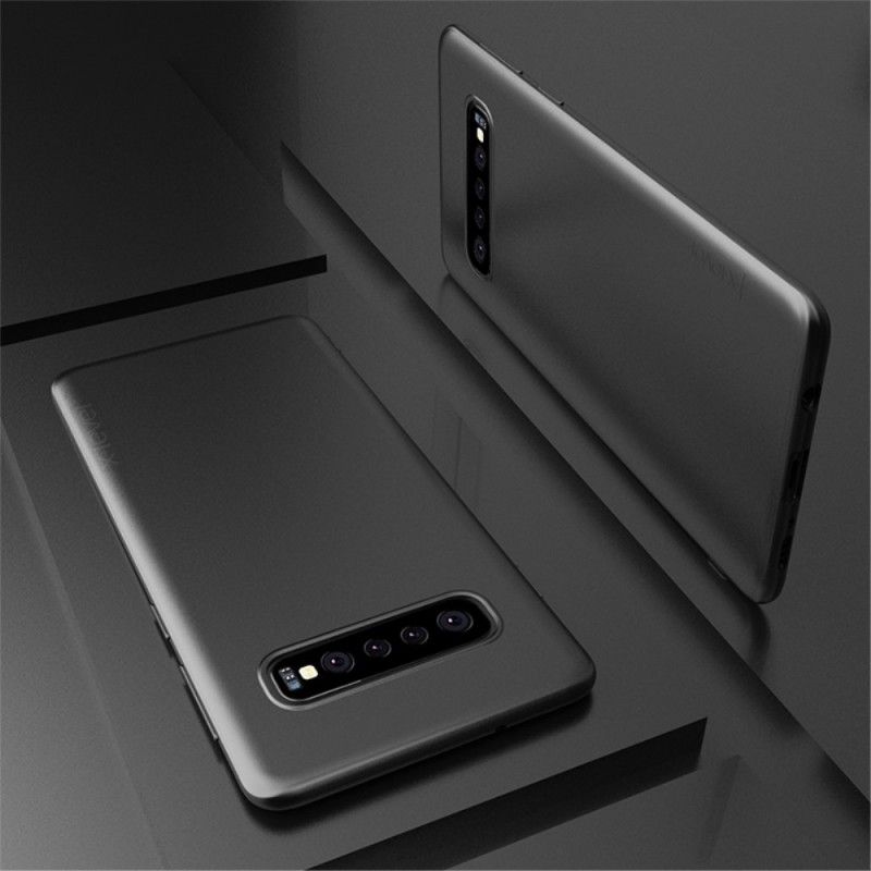 Case Kuoret Samsung Galaxy S10 Punainen Musta Puhelinkuoret X-Tason Erittäin Hieno Himmeä