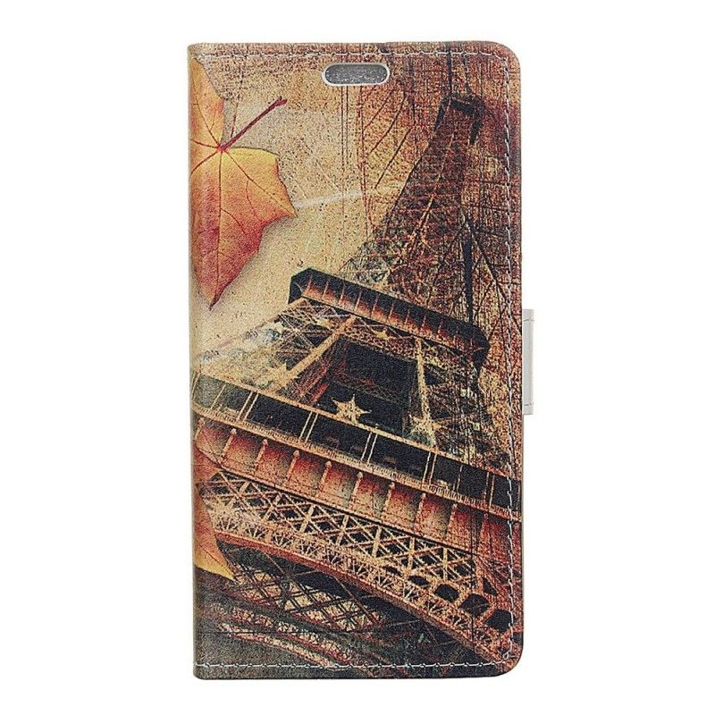 Flip Case Samsung Galaxy S10 Eiffel-Torni Syksyllä