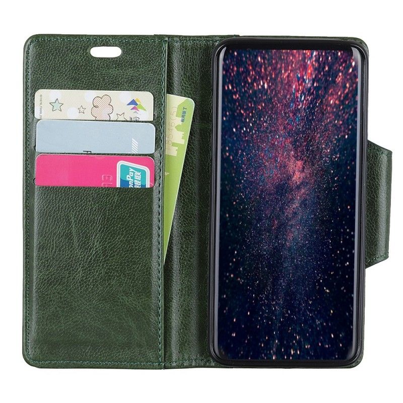 Flip Case Samsung Galaxy S10 Vihreä Tekonahkainen Tyylikkyys