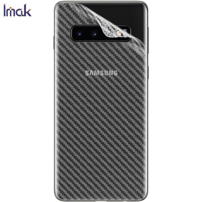 Takasuojakalvo Samsung Galaxy S10 Hiilityyppinen Imak