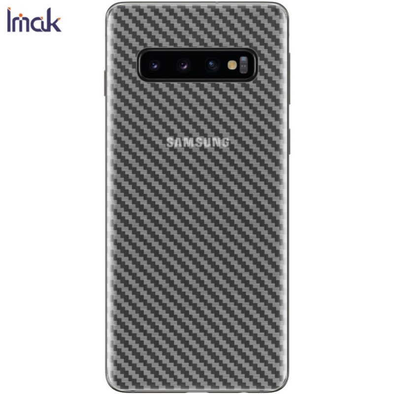 Takasuojakalvo Samsung Galaxy S10 Hiilityyppinen Imak