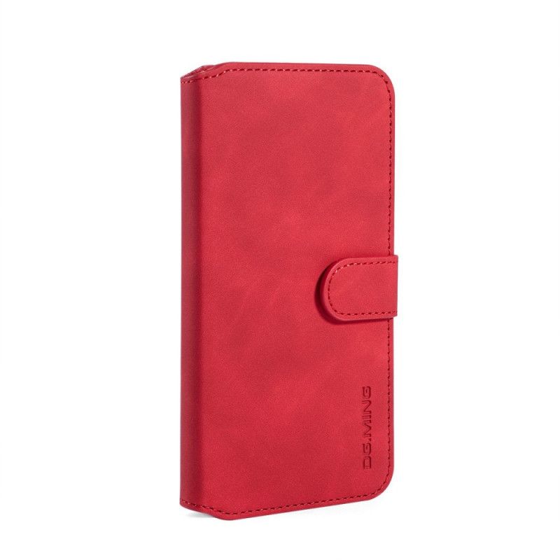 Flip Case Honor 20 Pro Harmaa Musta Retro Dg. Vaimennus