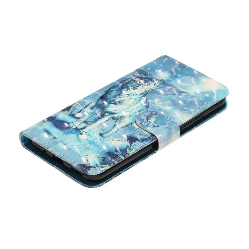 Flip Case Honor 20 Pro Suden Valopisteet Hihnalla