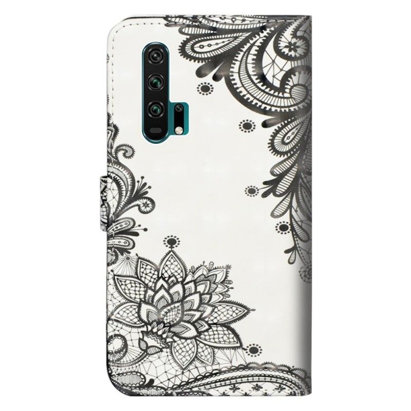 Flip Case Honor 20 Pro Tyylikäs Pitsi