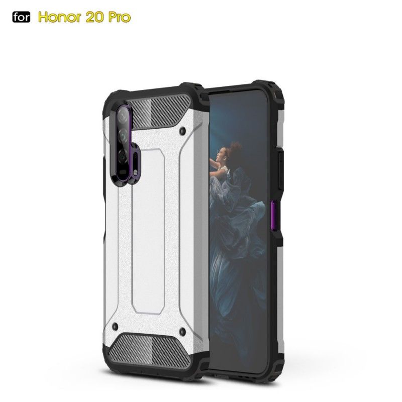 Kuori Honor 20 Pro Valkoinen Musta Perhe