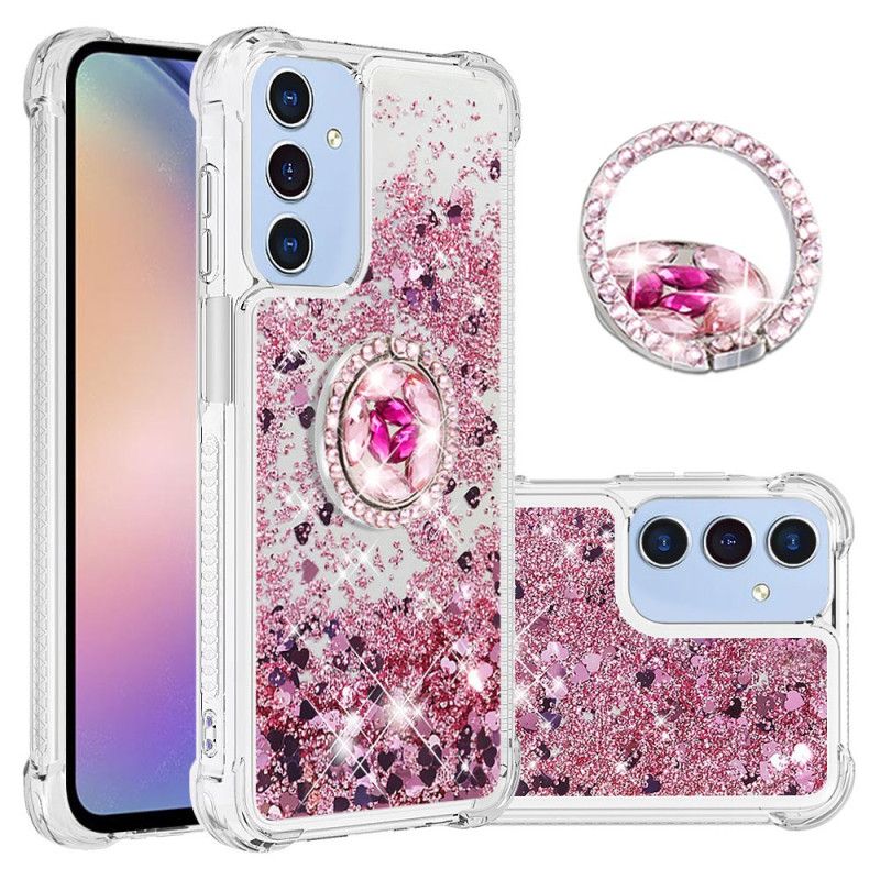 Case Samsung Galaxy A15 5g Puhelinkuoret Liquid Glitter -tukirengas