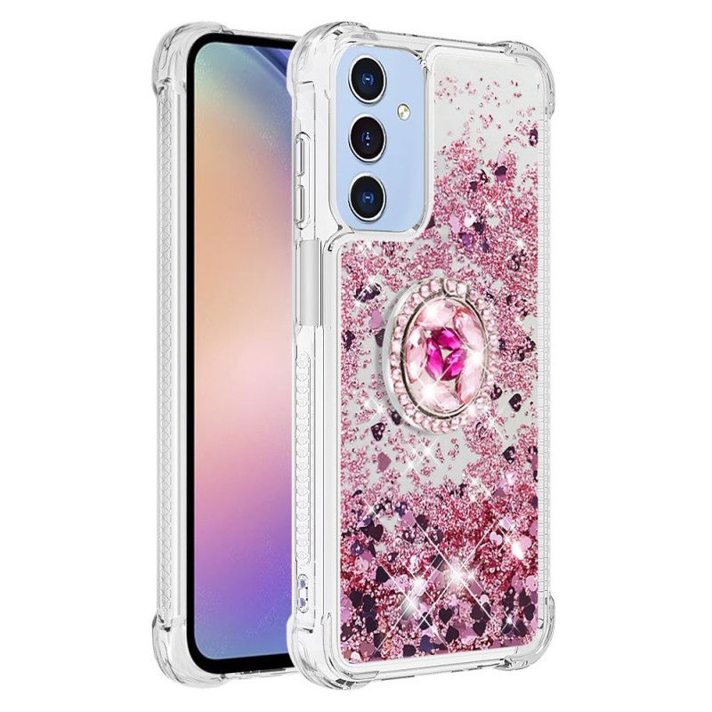 Case Samsung Galaxy A15 5g Puhelinkuoret Liquid Glitter -tukirengas