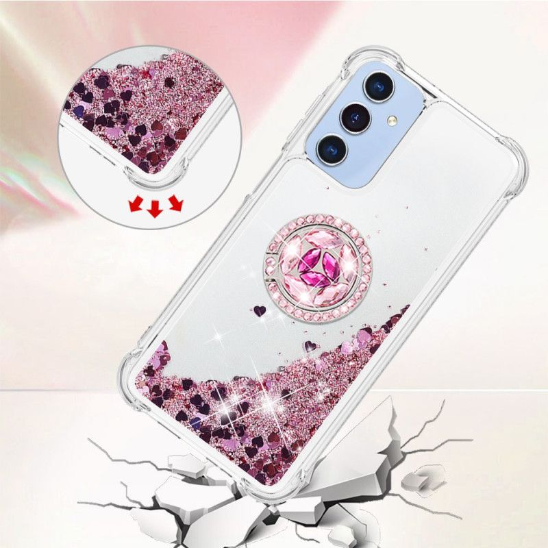 Case Samsung Galaxy A15 5g Puhelinkuoret Liquid Glitter -tukirengas