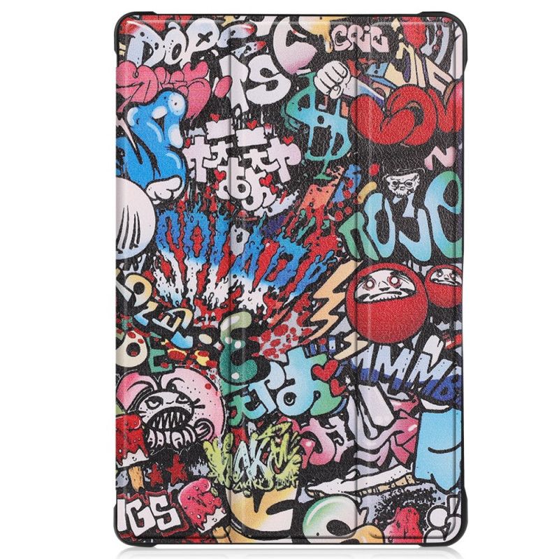 Älykäs Tapaus Samsung Galaxy Tab A7 Vahvistettu Graffiti